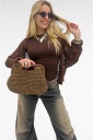 cardigan corto traforato net
